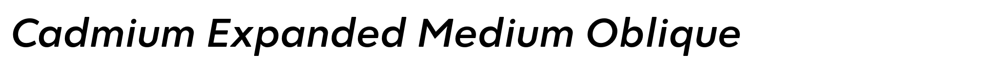 Cadmium Expanded Medium Oblique image
